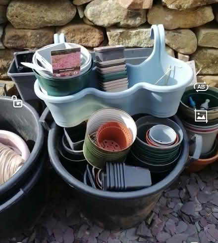 Photo of free Wood offcuts and various sizes of plastic plant pots - lots! (Langwathby CA10) #3