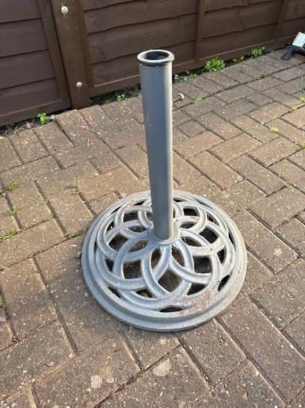 Photo of free Parasol base (Rushden. NN10) #1