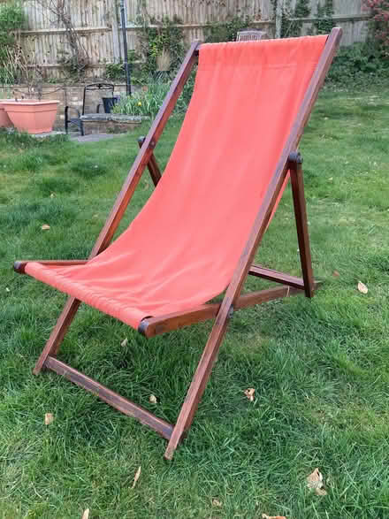 Photo of free Old fashioned deck chair (Marlow SL7) #1