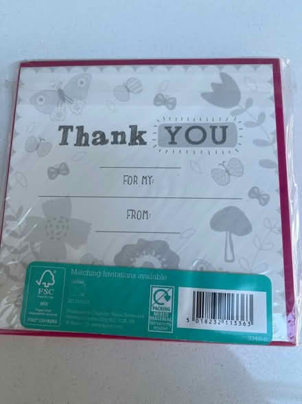 Photo of free Thank you cards new pack (Southport PR8) #2