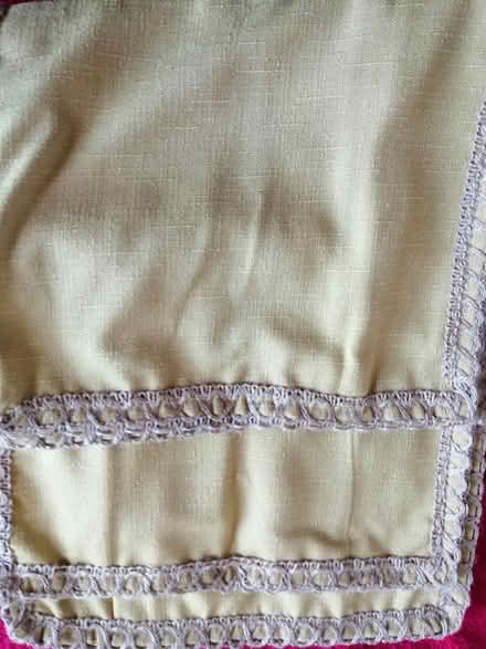 Photo of free Two yellow cushions covers new (Worcester) #4