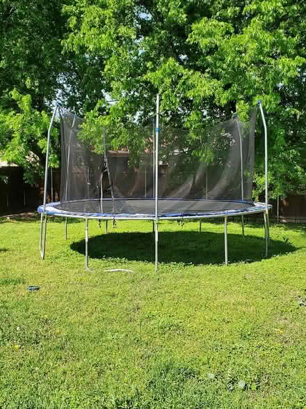 Photo of free Trampoline with net (Fort Worth) #1