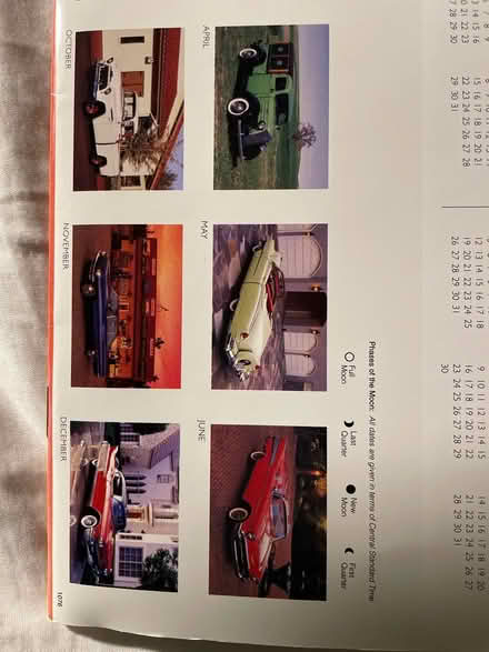 Photo of free 2 vintage Calendars (Downers Grove - north) #4