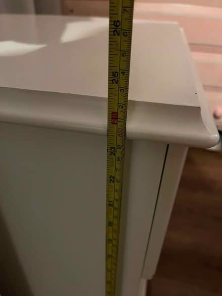 Photo of free White bedside cabinet (Shenley WD7) #3