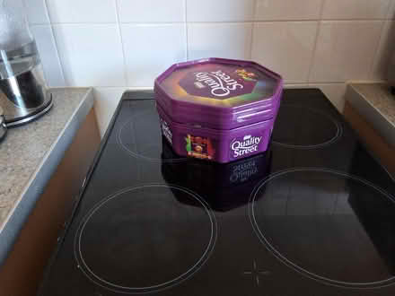 Photo of free 2 Quality Street tins (Nailsworth GL6) #1