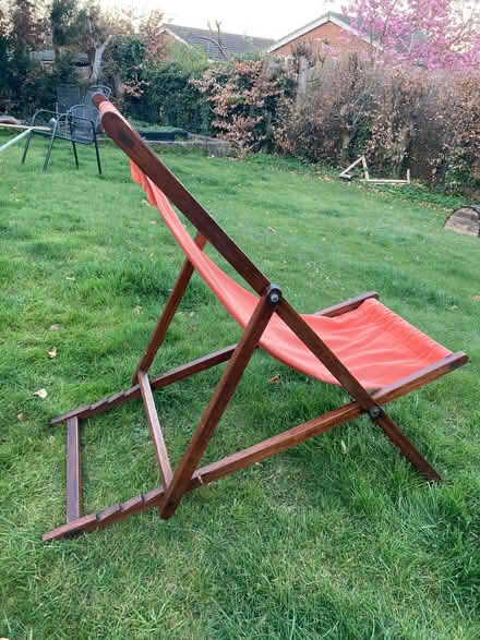 Photo of free Old fashioned deck chair (Marlow SL7) #2