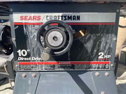 Photo of free Sears table saw (Sunnyvale Cherry Chase) #4