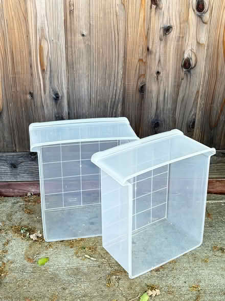 Photo of free 2 plastic bins (Concord San Ramon Livermore) #1