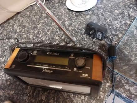 Photo of free DAB radio elec. plug or battery (WF1) #1