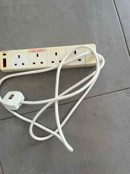 Photo of free Extension lead with 4 sockets (RH12) #1