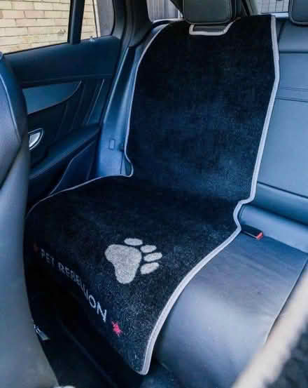 Photo of free Two football waterproof seat covers for car (Woodford IG8) #1