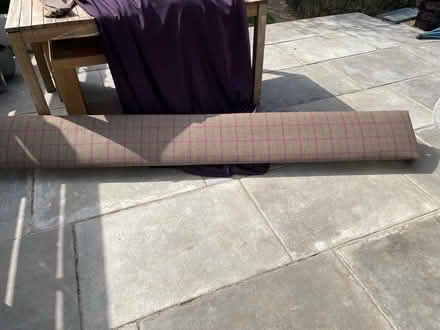Photo of free Pair of curtains with tartan pelmet (Flenders G76) #4