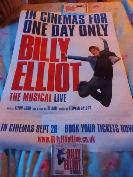Photo of free Billy Elliott Poster, CD, DVD (Sherburn Hill DH6) #2
