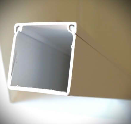 Photo of free PVC Trunking 40mm x 40mm 3 metre length NEW and unused (Burgess Hill RH15) #1