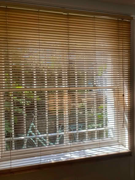 Photo of free Faux wood Venetian blind (Stockwell) #1