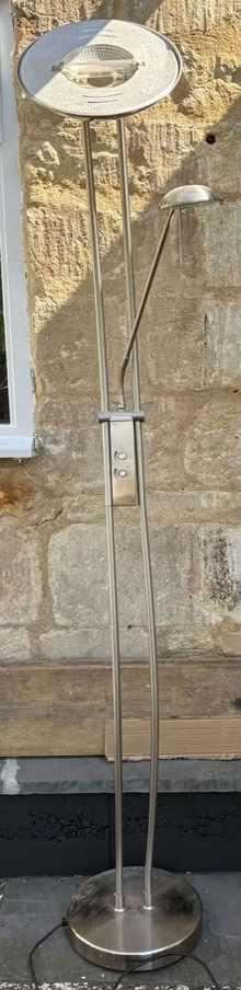 Photo of free Standing lamp with task light (Stroud GL5 -top of town) #1