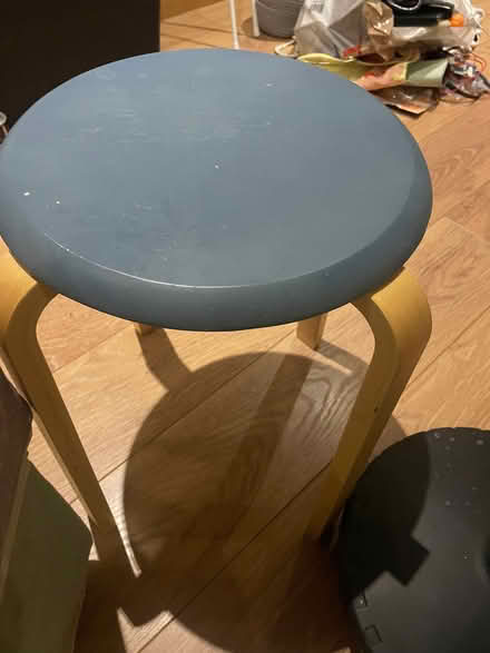 Photo of free Storage, hangers, bin, and office stool (St Margarets TW1) #3