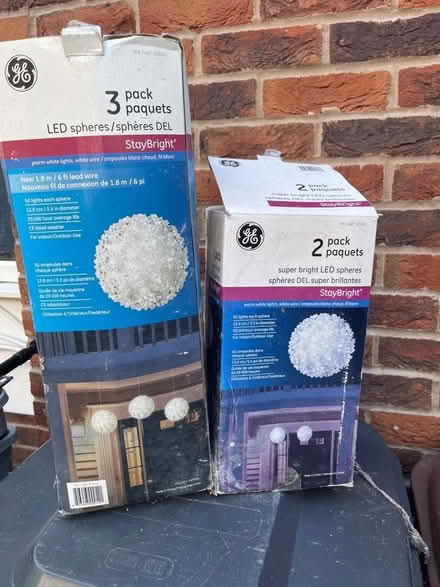 Photo of free Two sets of spheres - 5 in total (Southport PR8) #1