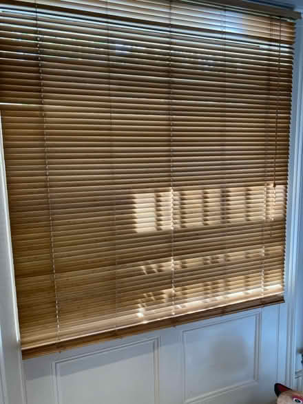 Photo of free Faux wood Venetian blind (Stockwell) #2
