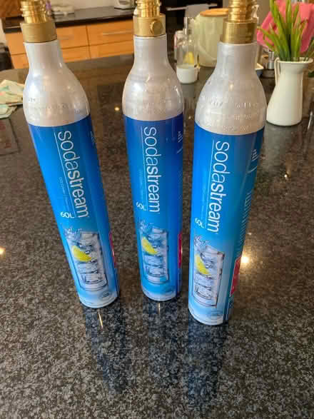 Photo of free Empty soda stream cylinders (Stockwell) #1