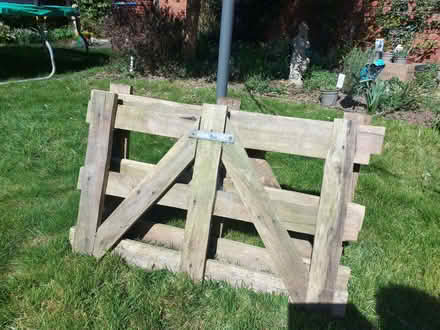 Photo of free Small pallet sides x2 (Aldrington BN3) #1