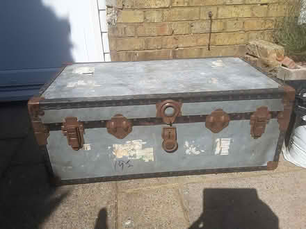 Photo of free Old Metal Trunk (HP13 near railway station) #1