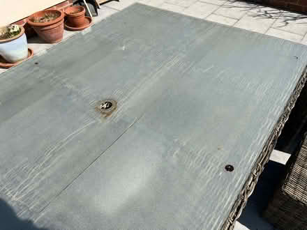 Photo of free Rattan garden dining set (Cutteslowe OX2) #4