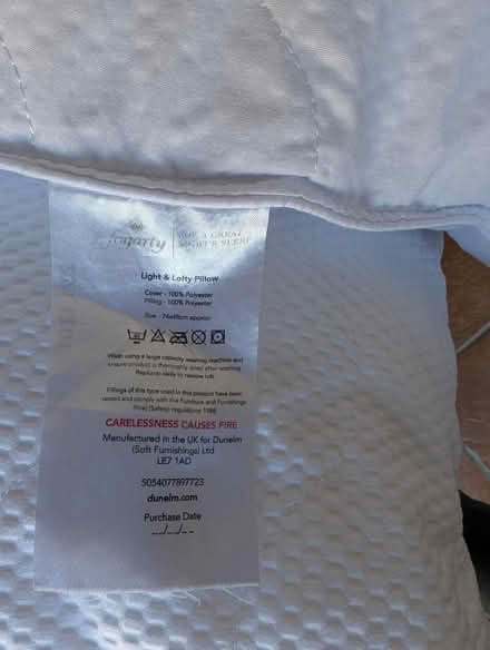 Photo of free Pair of pillows (Heysham LA3) #1