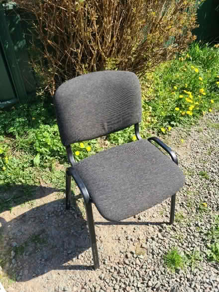 Photo of free Charcoal upholstered office chair (Malvern Wells WR14) #1