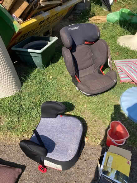 Photo of free Child’s car seat and separate booster seat (Lower Weston) #1