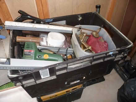 Photo of free Box of tools and brass fittings (Stainforth DN7) #1
