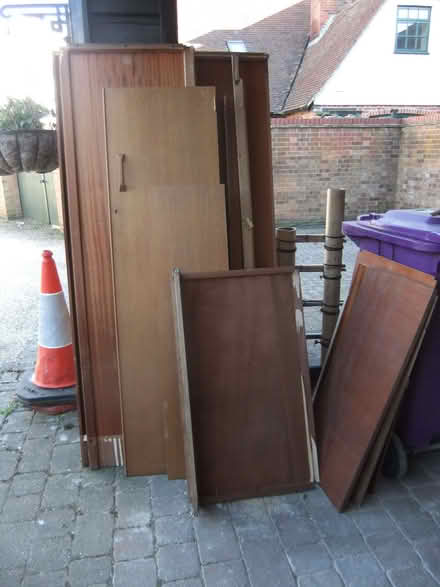Photo of free Wood leftovers from G Plan wardrobe (Baldock SG7) #1
