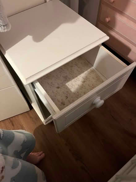 Photo of free White bedside cabinet (Shenley WD7) #2