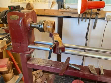 Photo of Lathe and gauges for wood turning (Hadleigh SS7) #2