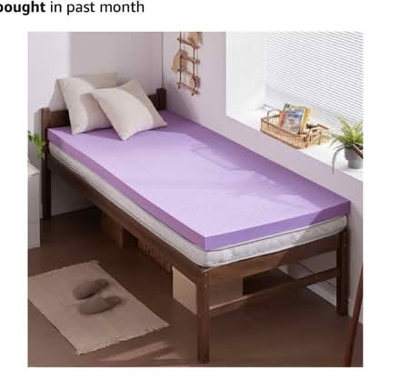 Photo of free 2” Memory Foam Twin mattress topper (North Reston) #1