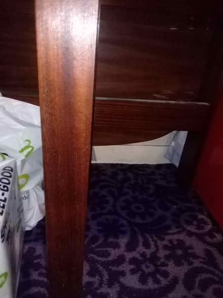 Photo of free Drop leaf table - mahogany (Tonbridge) #4