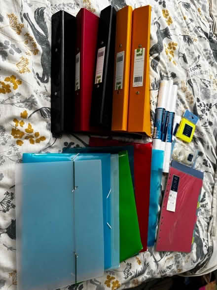 Photo of free Folders, sticky notes and tape (Caerphilly CF83) #1
