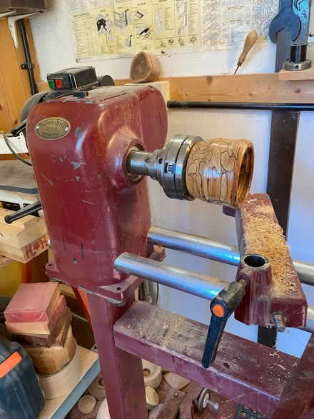 Photo of Lathe and gauges for wood turning (Hadleigh SS7) #3