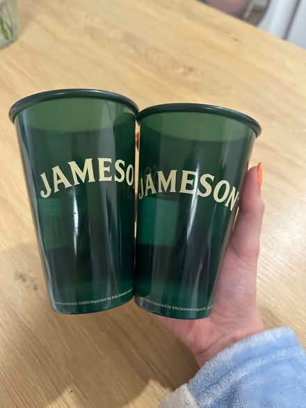 Photo of free Jameson plastic cups (Williamsburg) #1