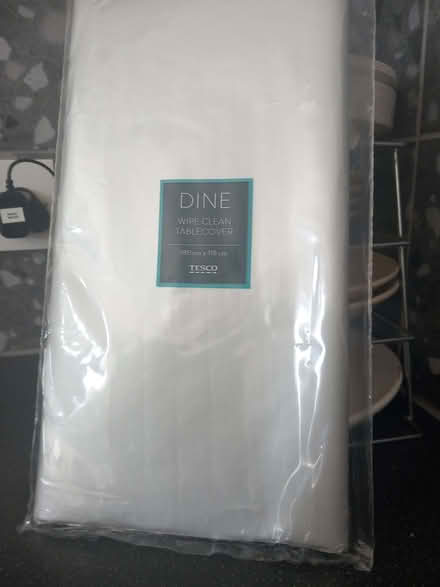 Photo of free tablecloth - wipeable (Mile Oak BN41) #1