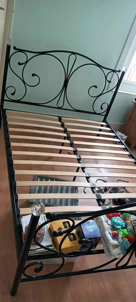 Photo of free Black bed frame (Tunbridge Wells) #3