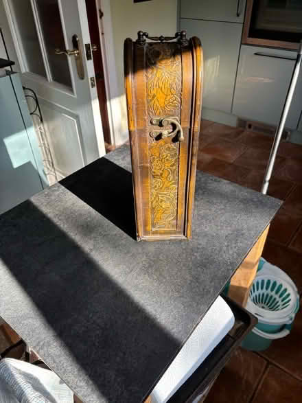 Photo of free Wooden wine box (Hartford PE29) #1