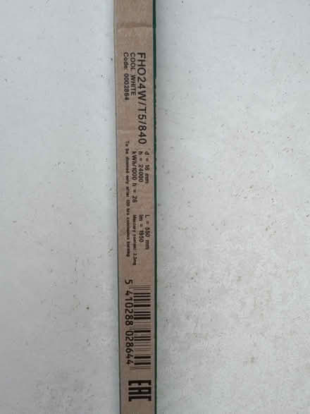 Photo of free Sylvania fluorescent tubes x 5 (Whiteway) #2
