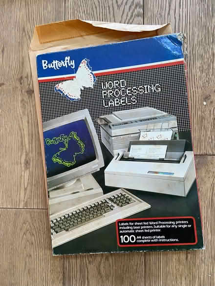 Photo of free Printer labels (Preston Park area BN1) #1