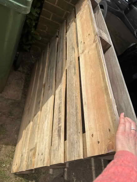 Photo of free Wooden pallet (Weybridge, KT13) #3