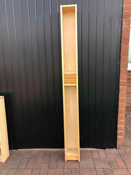 Photo of free Tall MDF Ikea shelves for CDs (Hyde SK14) #2