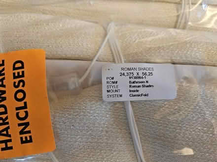 Photo of free Roman Shades 24x56 Pair (Downers Grove) #4