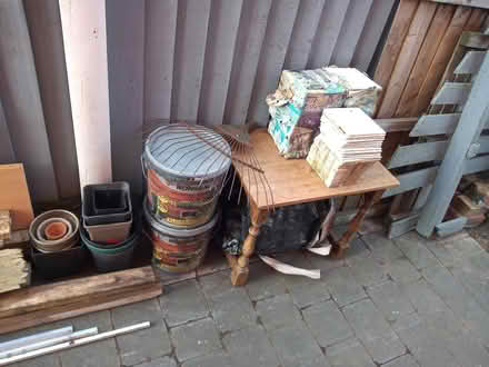 Photo of free Various items, window, tiles, tubs etc (Blakenall WS3) #2