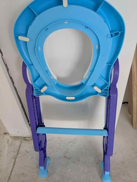 Photo of free Toddler Toilet trainer with steps (Southbourne, Dorset) #2