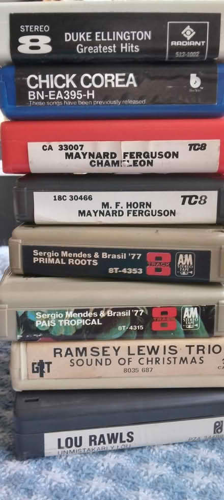 Photo of free Old 8 track tapes (Hyde Park, near Greenfields) #1